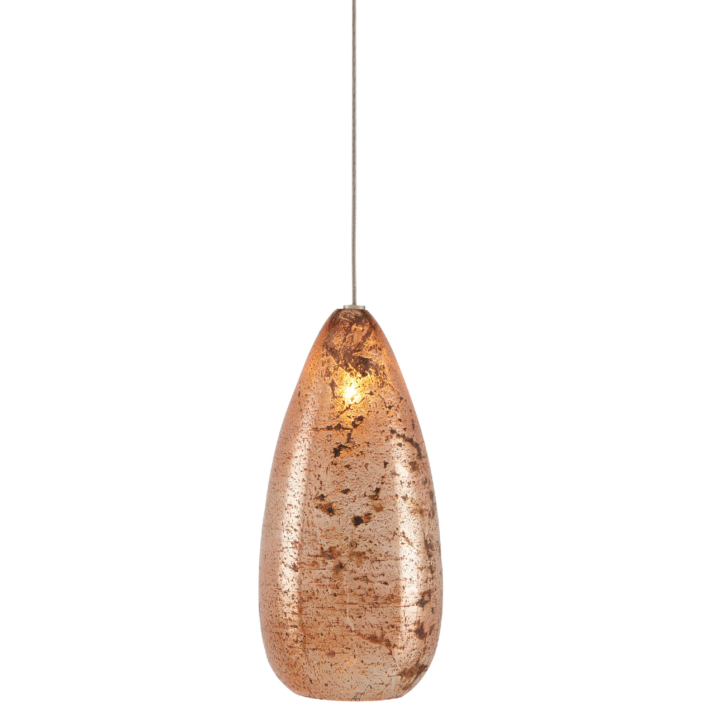 Rame 1 Light 5.5 inch Silver Multi-Drop Pendant Ceiling Light